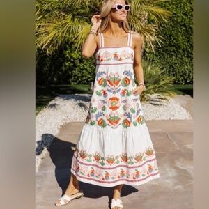 NWOT J. Marie The Landon Midi Dress Size Medium